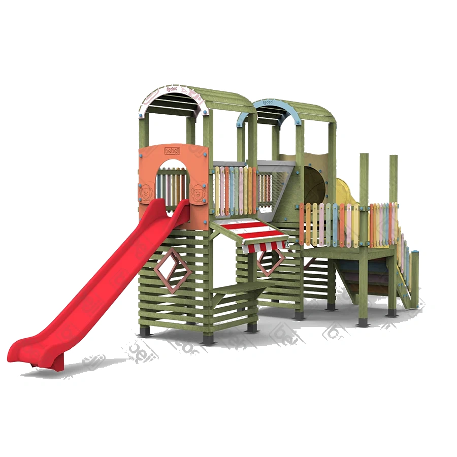 Ahşap Çocuk Oyun Parkı J9082
